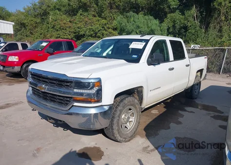 2018 Chevrolet Silverado 1500 Wt z USA, uszkodzony, nr VIN 3GCUKNEC6JG451779